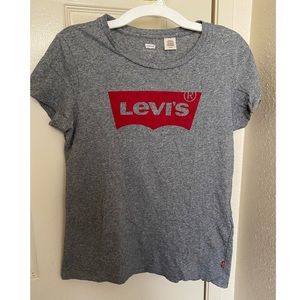 Levi’s Light Gray Logo T-shirt